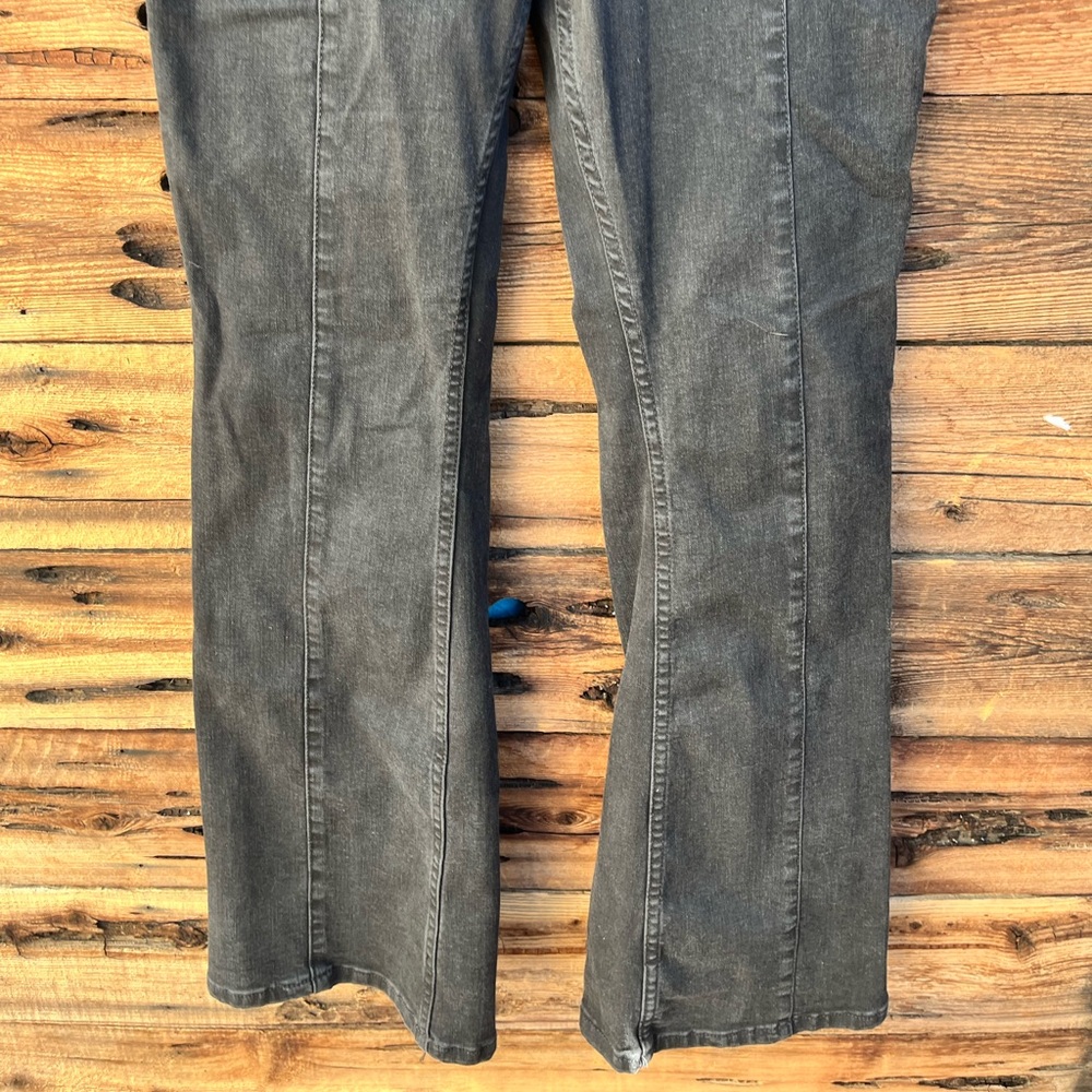 FREE PEOPLE | We The Free Black Flared Pants 30 - Picture 3 of 5